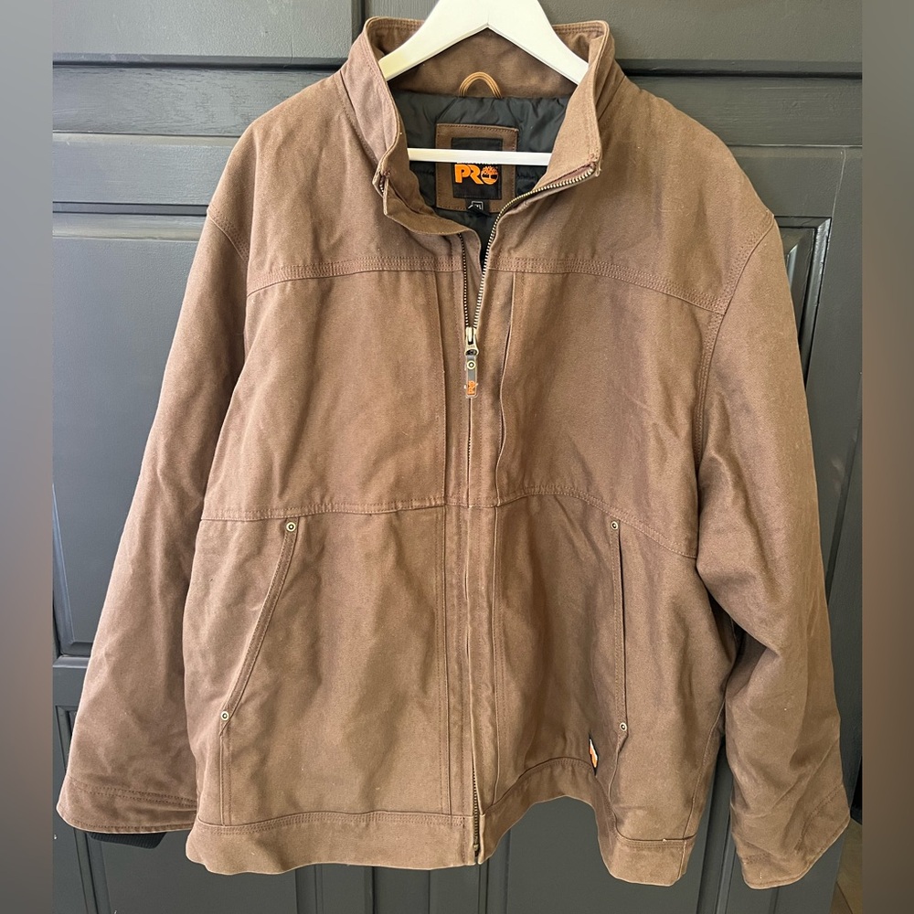Timberland Pro XXL Dark Brown Insulated Work Coat